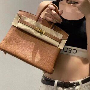 Brown Genuine leather wirkin